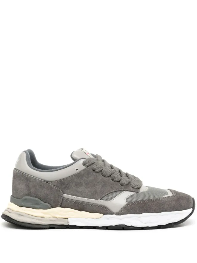 Maison MIHARA YASUHIRO Maison MIHARA YASUHIRO George ロー・トップ スエード スニーカー グレーの商品画像