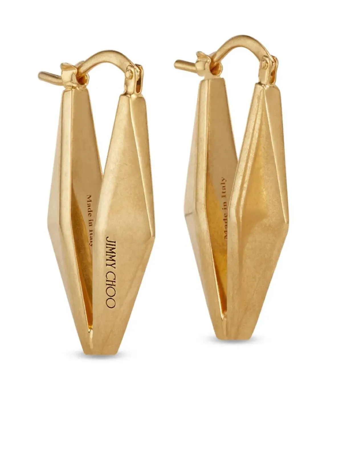 Jimmy Choo 刻印ロゴイヤリング - 画像3