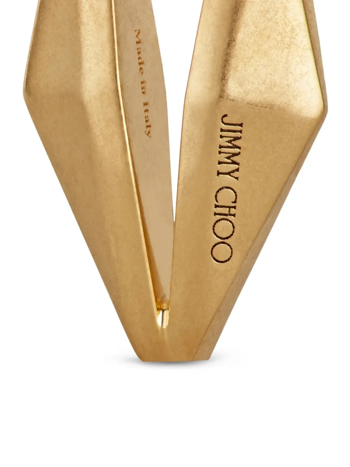Jimmy Choo 刻印ロゴイヤリング - 画像4