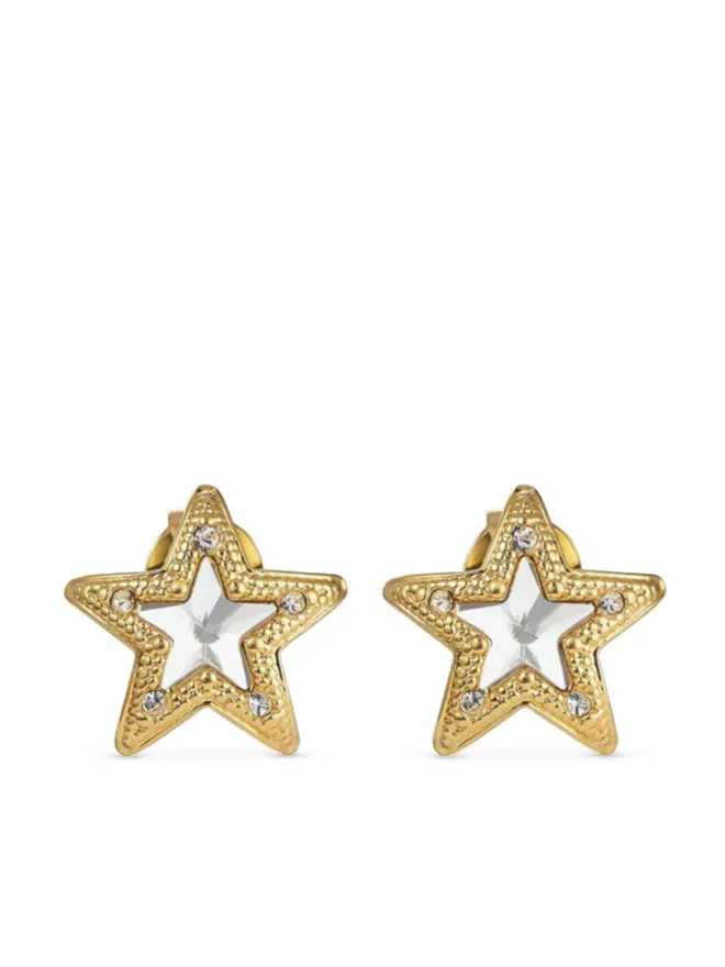 Jimmy Choo Jimmy Choo JC Star スタッド クリスタル イヤリングの商品画像