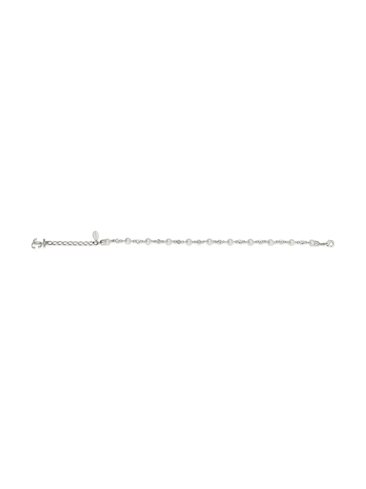 Jimmy Choo ロゴチャーム パールディテール アンクレット - 画像4