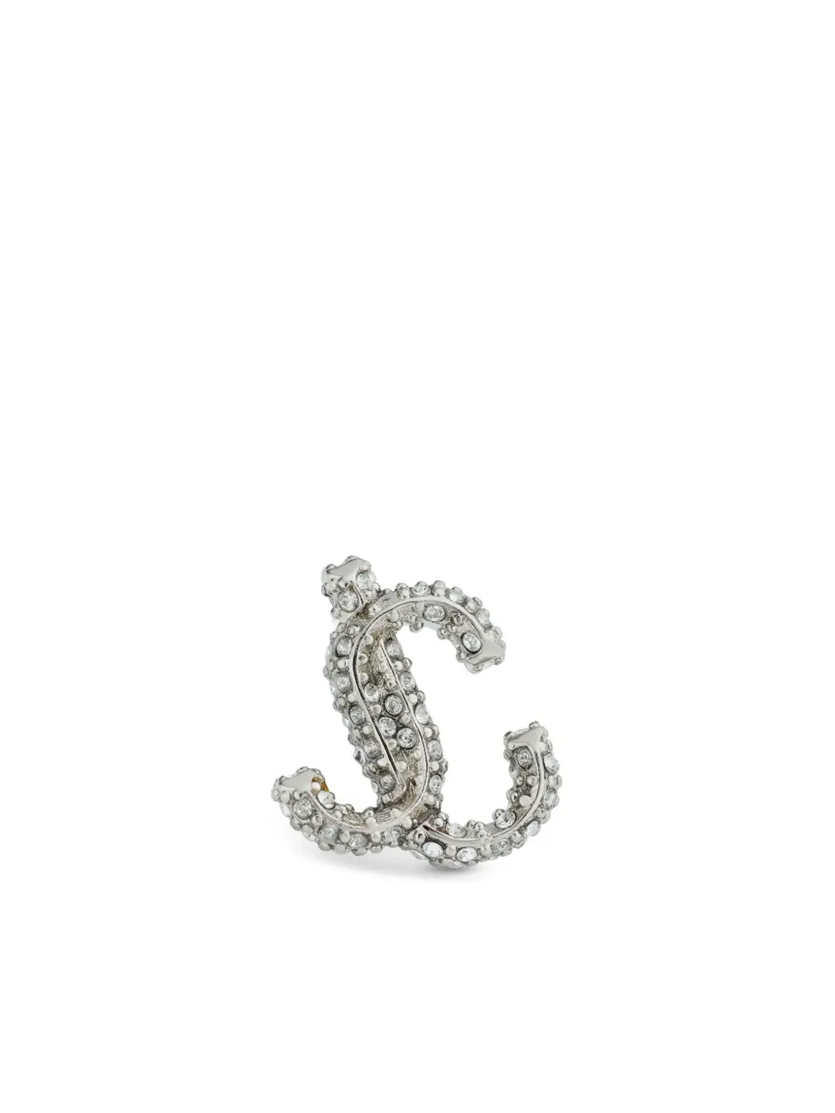 Jimmy Choo ジミー チュ JC クリスタル装飾スタッドピアス - 画像4