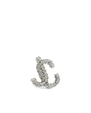 Jimmy Choo ジミー チュ JC クリスタル装飾スタッドピアス - サムネイル4