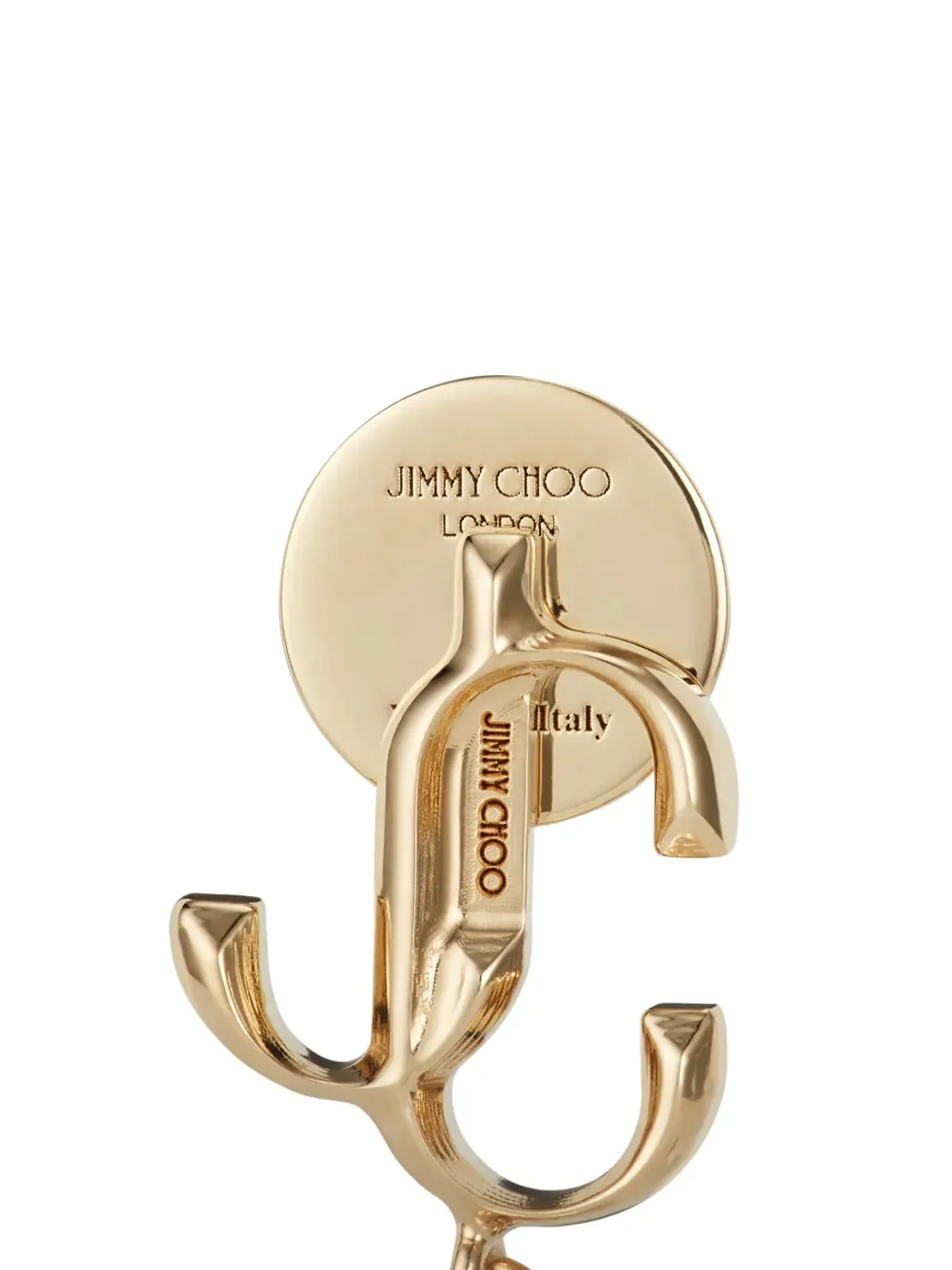Jimmy Choo 偽パール イヤリング - ゴールド - 画像3