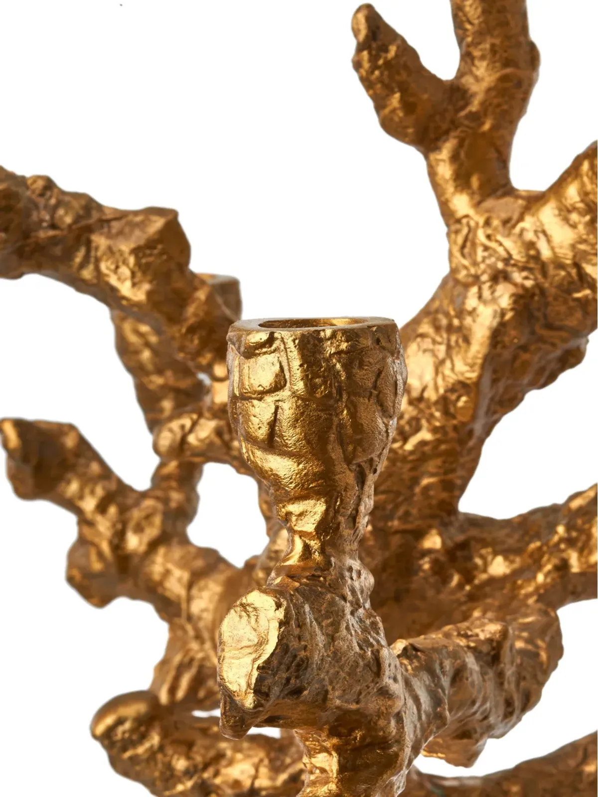 POLSPOTTEN Apple Tree candle holder - Gold - 画像2