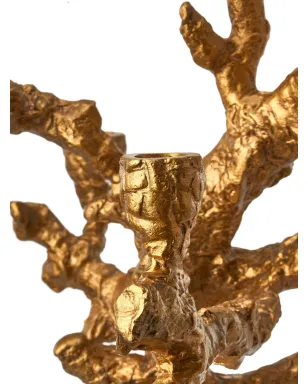 POLSPOTTEN Apple Tree candle holder - Gold - サムネイル2