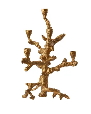 POLSPOTTEN Apple Tree candle holder - Gold - サムネイル4