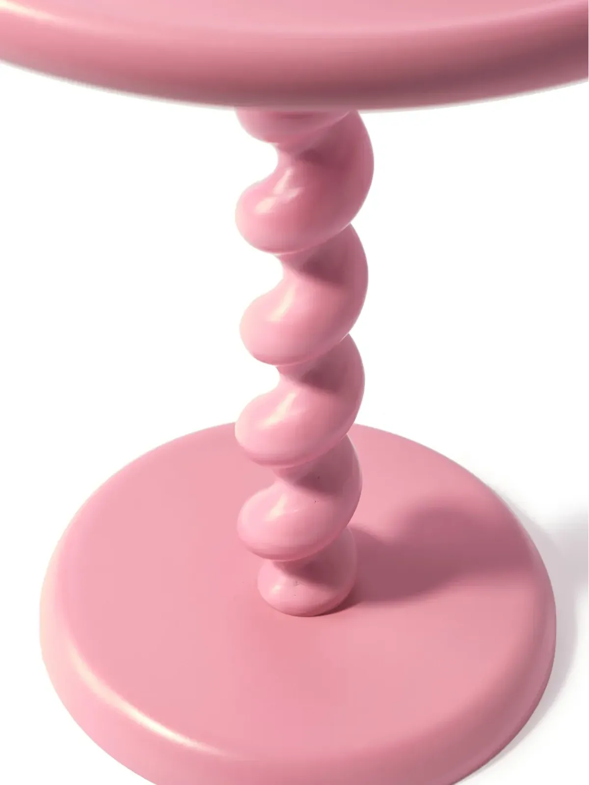 POLSPOTTEN Twister サイドテーブル ピンク - 画像2