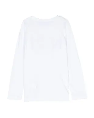 Nº21 Kids ロゴプリント長袖Tシャツ - サムネイル2