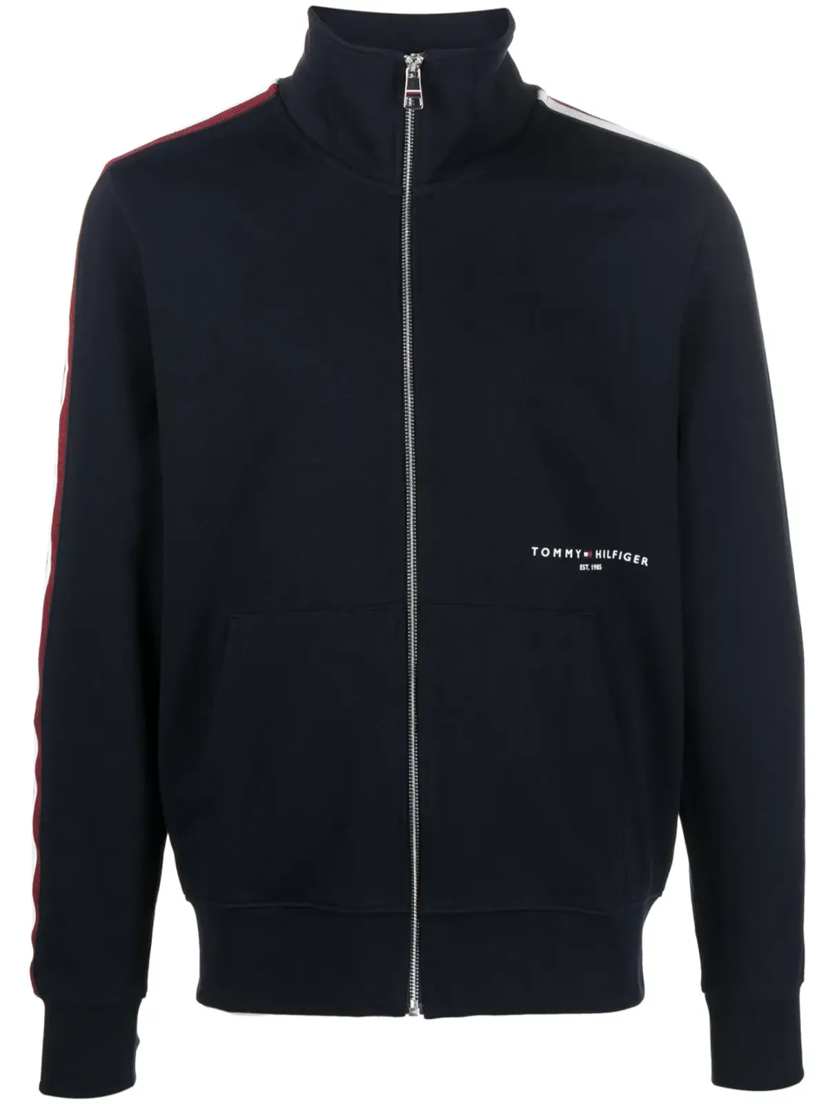 Tommy Hilfiger ロゴプリント コットン ボンバー ジャケット - 画像1