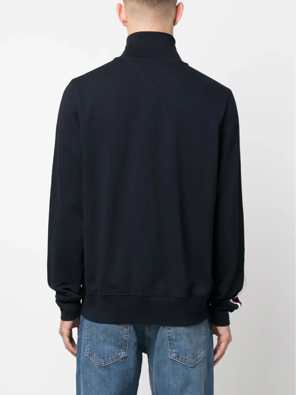 Tommy Hilfiger ロゴプリント コットン ボンバー ジャケット - 画像4