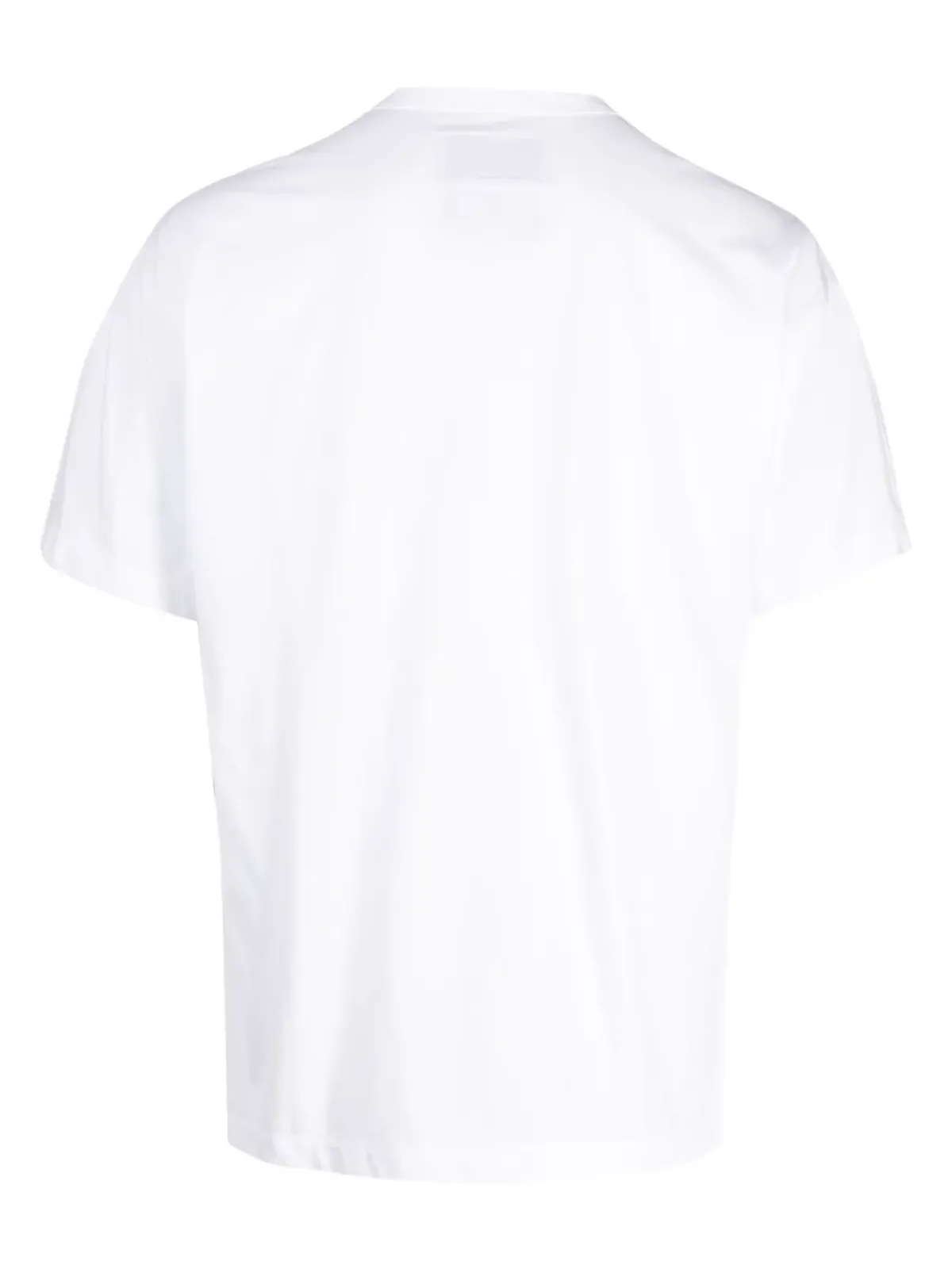 Fumito Ganryu コントラストパネル ツートーンTシャツ - パープル - 画像2