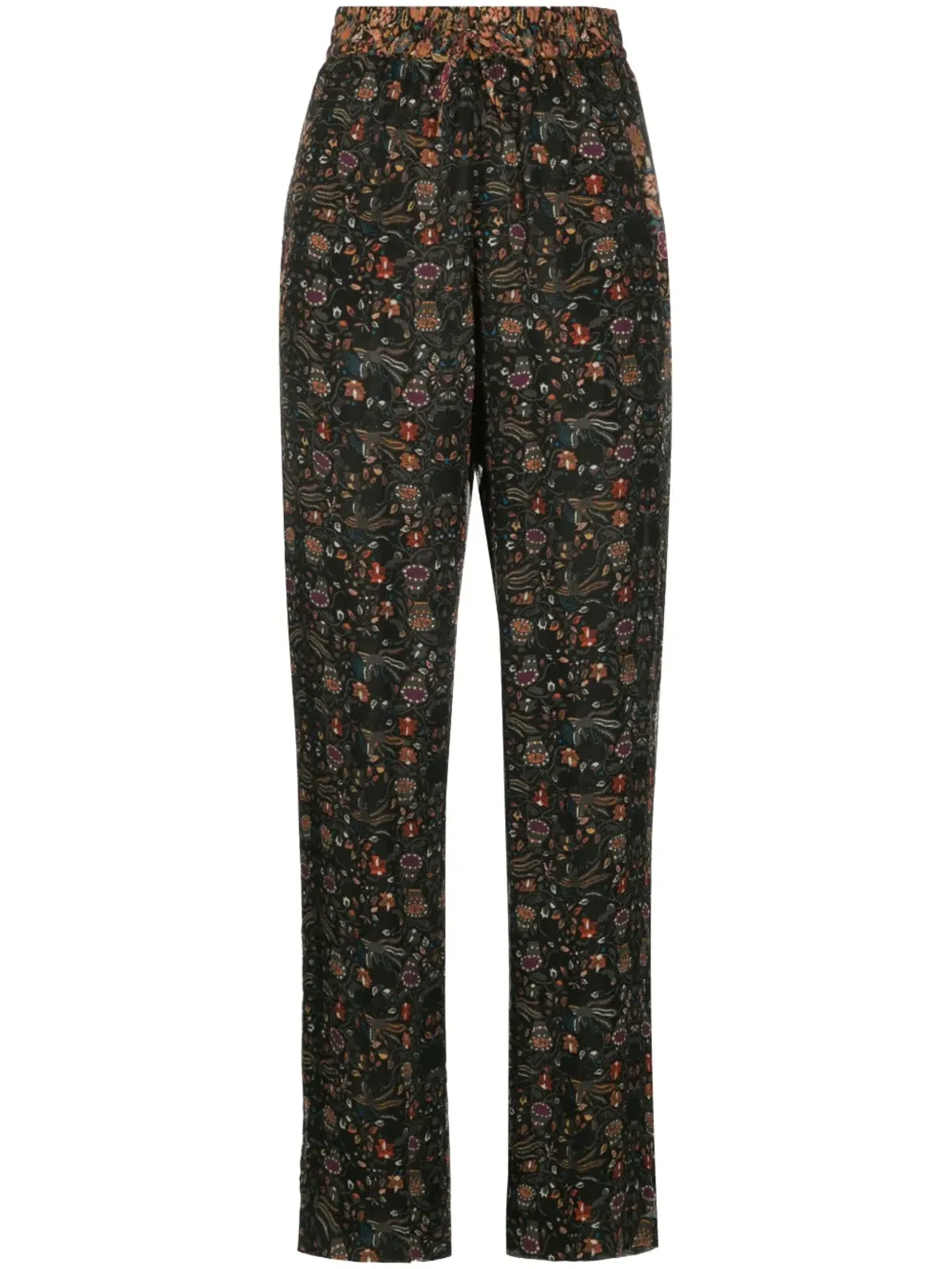 ISABEL MARANT オジオ 花柄プリント シルクパンツ - 画像1