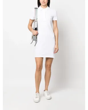 Lacoste ロゴパッチポロドレス - サムネイル2