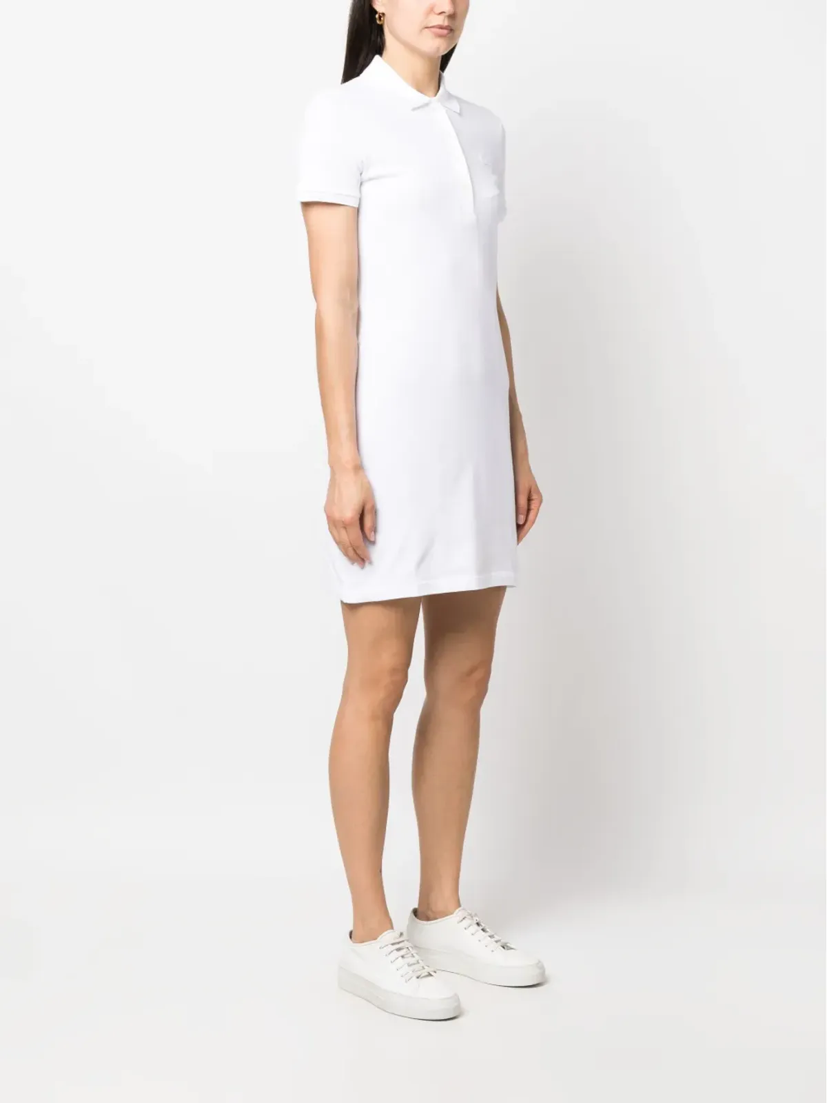 Lacoste ロゴパッチポロドレス - 画像3