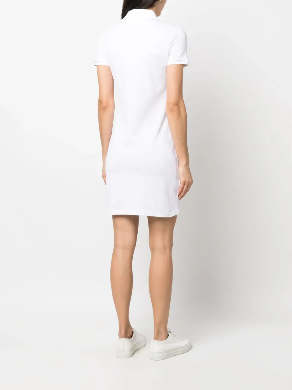 Lacoste ロゴパッチポロドレス - 画像4