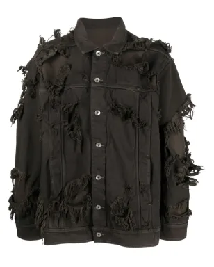 Rick Owens DRKSHDW レイヤードディテールジャケット - サムネイル1