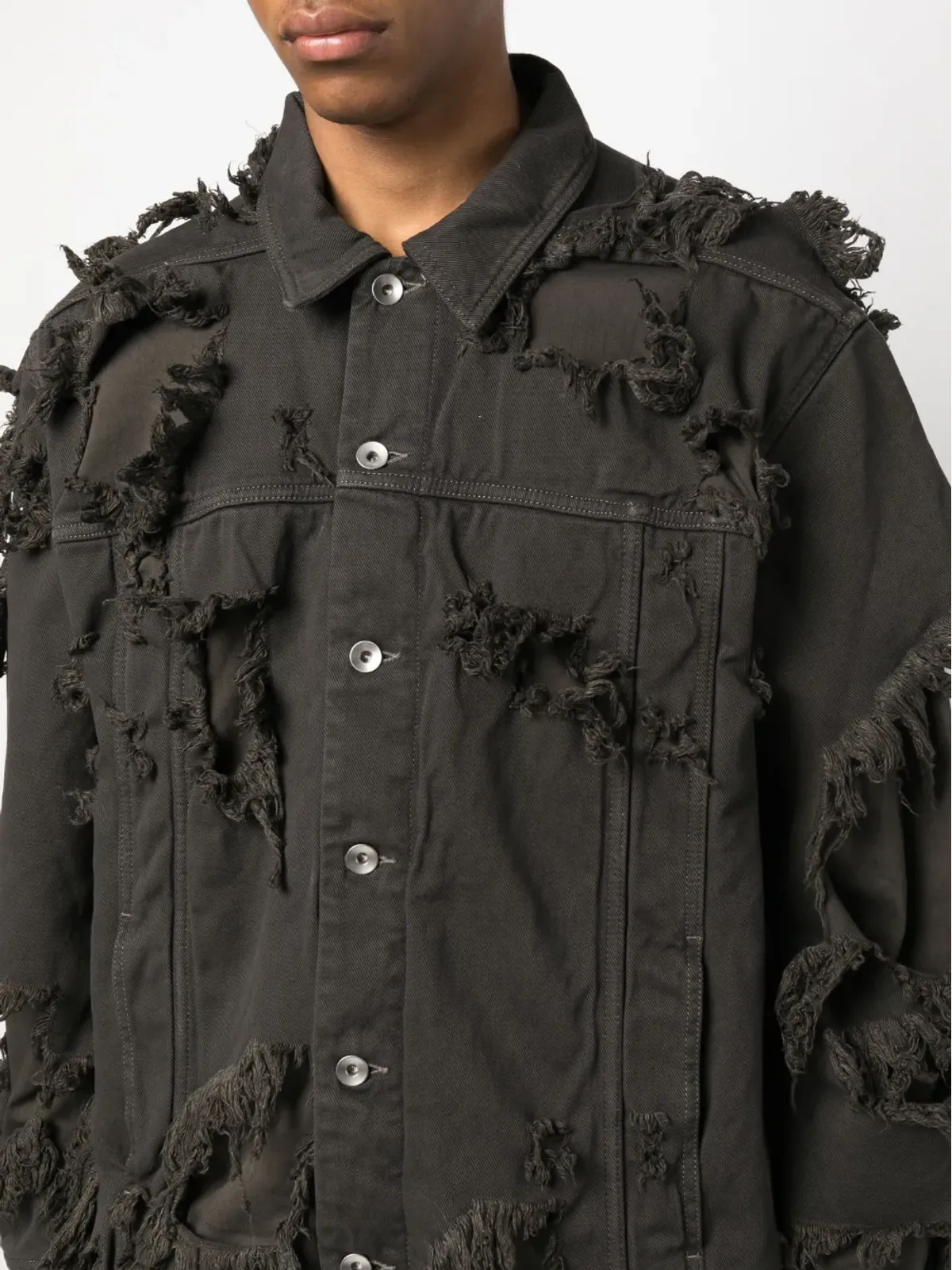 Rick Owens DRKSHDW レイヤードディテールジャケット - 画像5