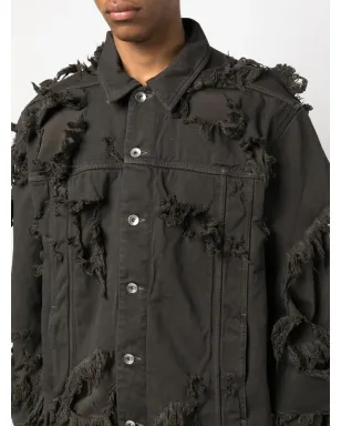 Rick Owens DRKSHDW レイヤードディテールジャケット - サムネイル5