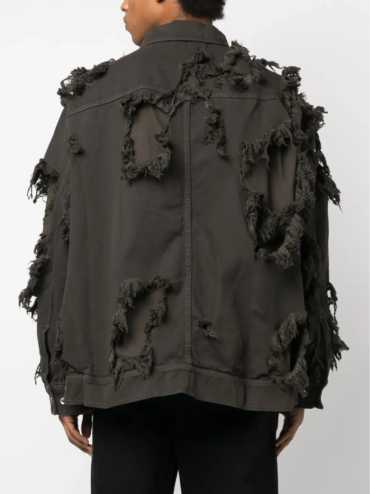 Rick Owens DRKSHDW レイヤードディテールジャケット - 画像4