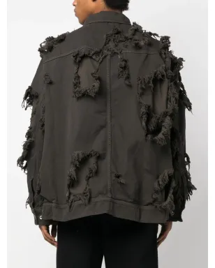 Rick Owens DRKSHDW レイヤードディテールジャケット - サムネイル4