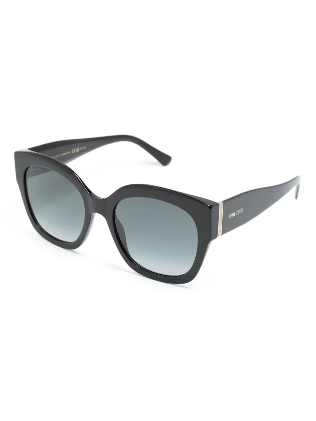 Jimmy Choo Eyewear Leela スクエアフレーム サングラス - 画像2