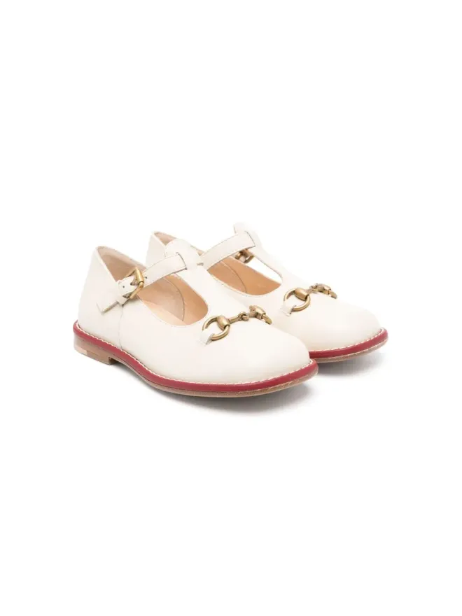 Gucci Kids Gucci Kids Horsebit-detail バレリーナの商品画像