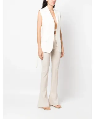 Victoria Beckham ツートーン ノースリーブ ジャケット - サムネイル3