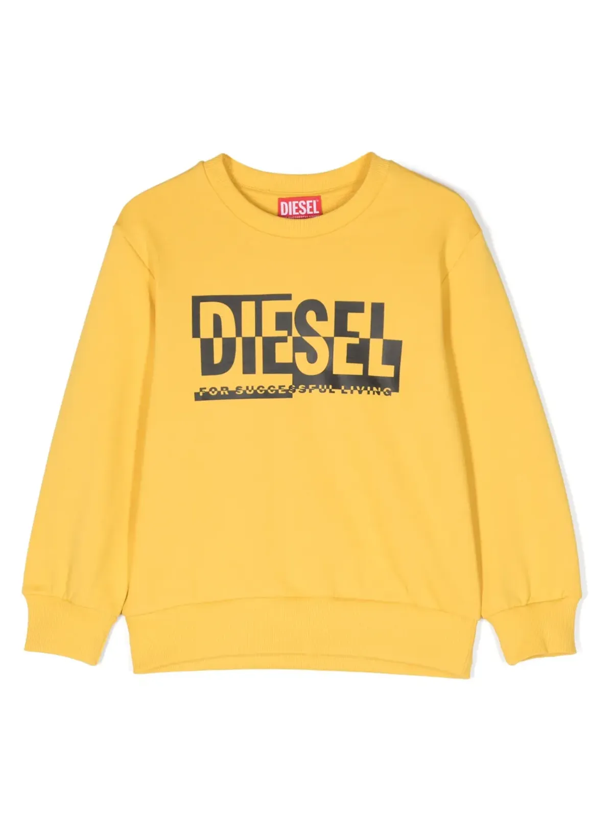 Diesel Kids ロゴプリント コットン スウェットシャツ - 画像1