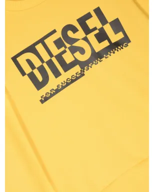 Diesel Kids ロゴプリント コットン スウェットシャツ - サムネイル3