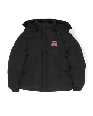 Diesel Kids キルテッドフード付きジャケット - サムネイル1