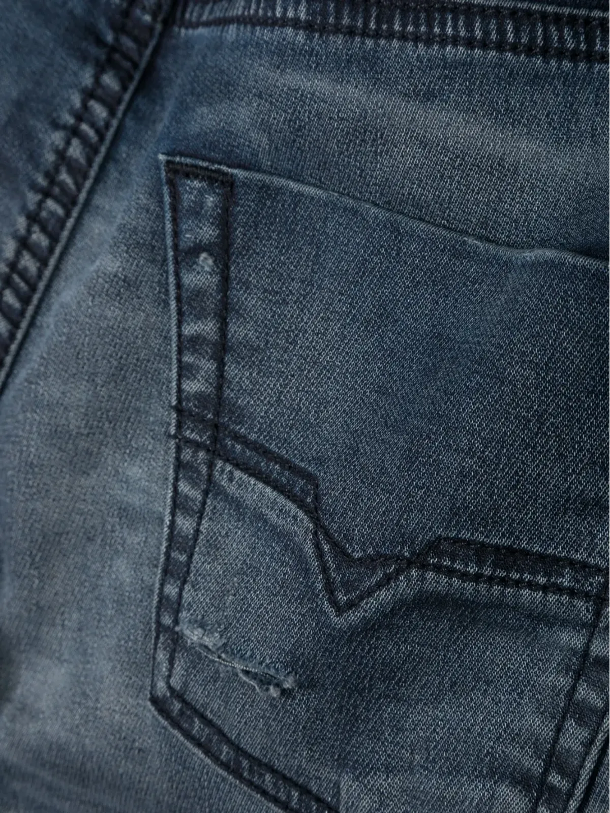 Diesel Kids Krooleyストレートレッグジーンズ ブルー - 画像3