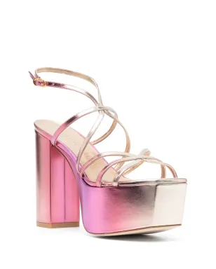 Stuart Weitzman Barelythere プラットフォームサンダル - サムネイル2