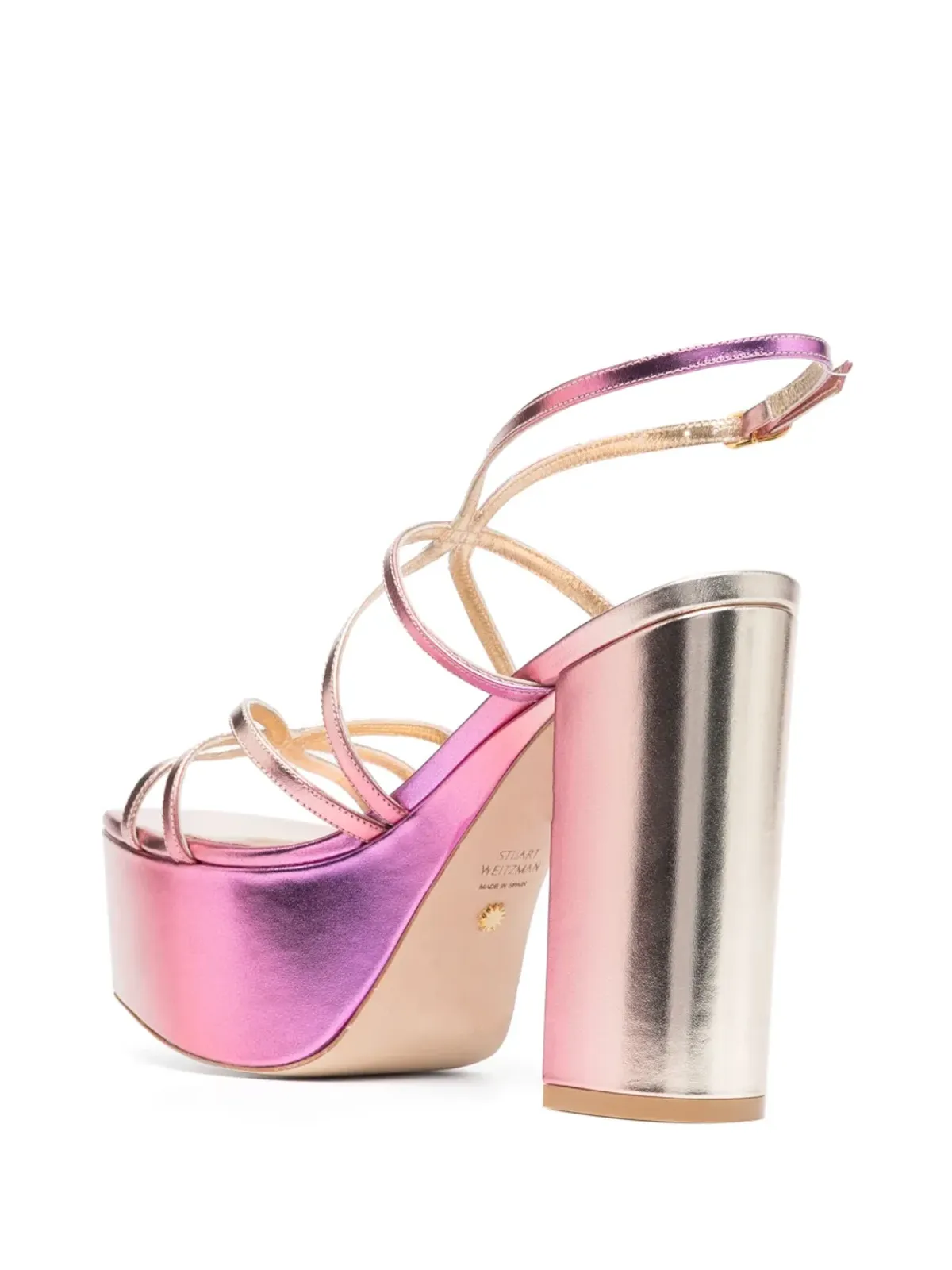 Stuart Weitzman Barelythere プラットフォームサンダル - 画像3