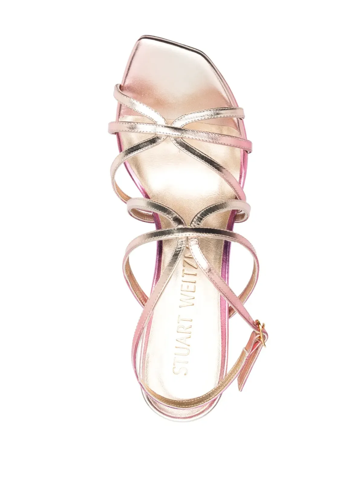 Stuart Weitzman Barelythere プラットフォームサンダル - 画像4