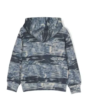 Diesel Kids グラフィックプリント コットン パーカー - サムネイル2
