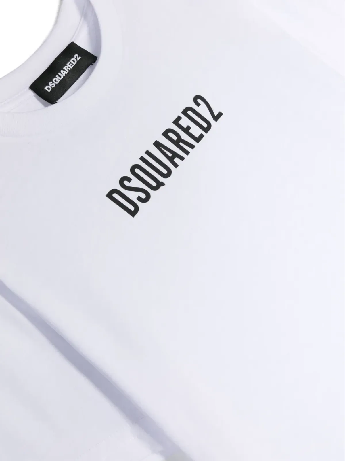 DSQUARED2 KIDS ロゴプリント半袖コットンTシャツ - 画像3