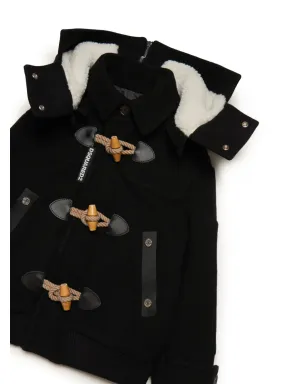 DSQUARED2 KIDS Montgomery ウール混紡コート - サムネイル3