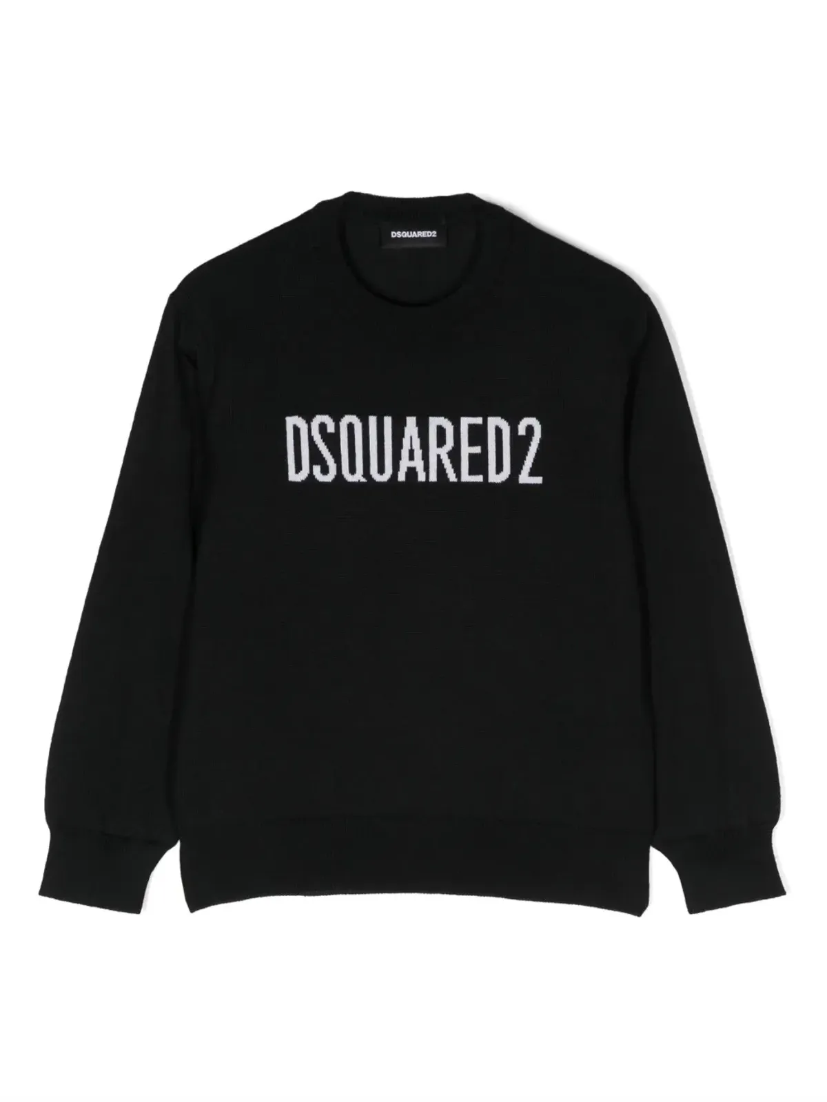 DSQUARED2 KIDS ロゴプリント クルーネック ジャンパー - 画像1