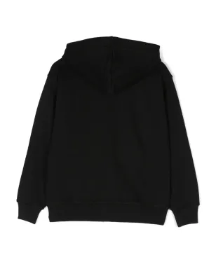 DSQUARED2 KIDS ロゴプリント ジップフロント フード付きパーカー - サムネイル2