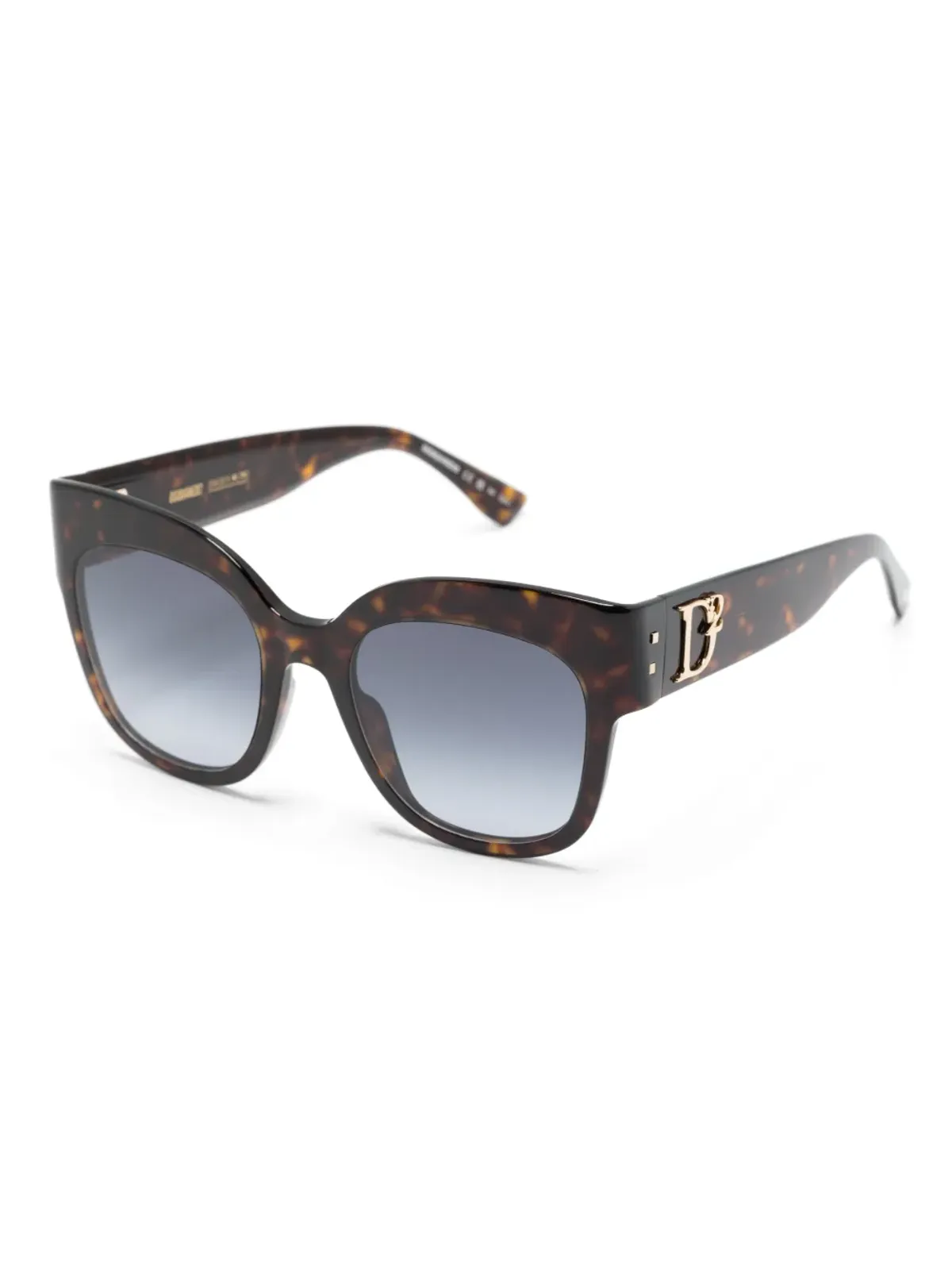DSQUARED2 EYEWEAR Hype Havana butterfly-frame sunglasses - Brown - 画像2
