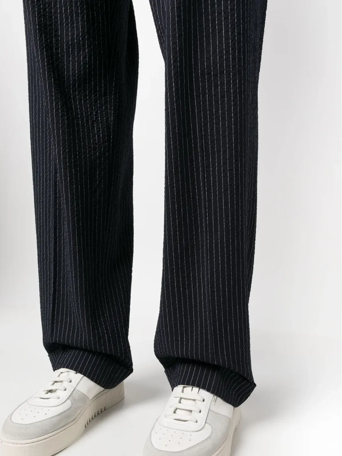 PT Torino ピンストライプ柄ストレートレッグパンツ - 画像5