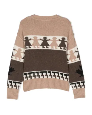 DSQUARED2 KIDS Maglia long-sleeve top - Neutrals - サムネイル2