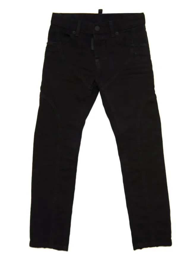 DSQUARED2 KIDS DSQUARED2 KIDS ストレートレッグ コットンデニムジーンズの商品画像