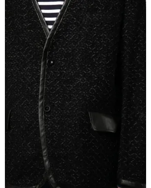 Junya Watanabe MAN Vネック・シングルブレストジャケット - サムネイル5