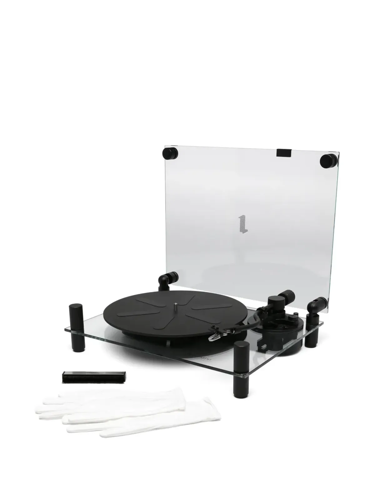 Transparent ターンテーブルレコードプレーヤー - 画像2