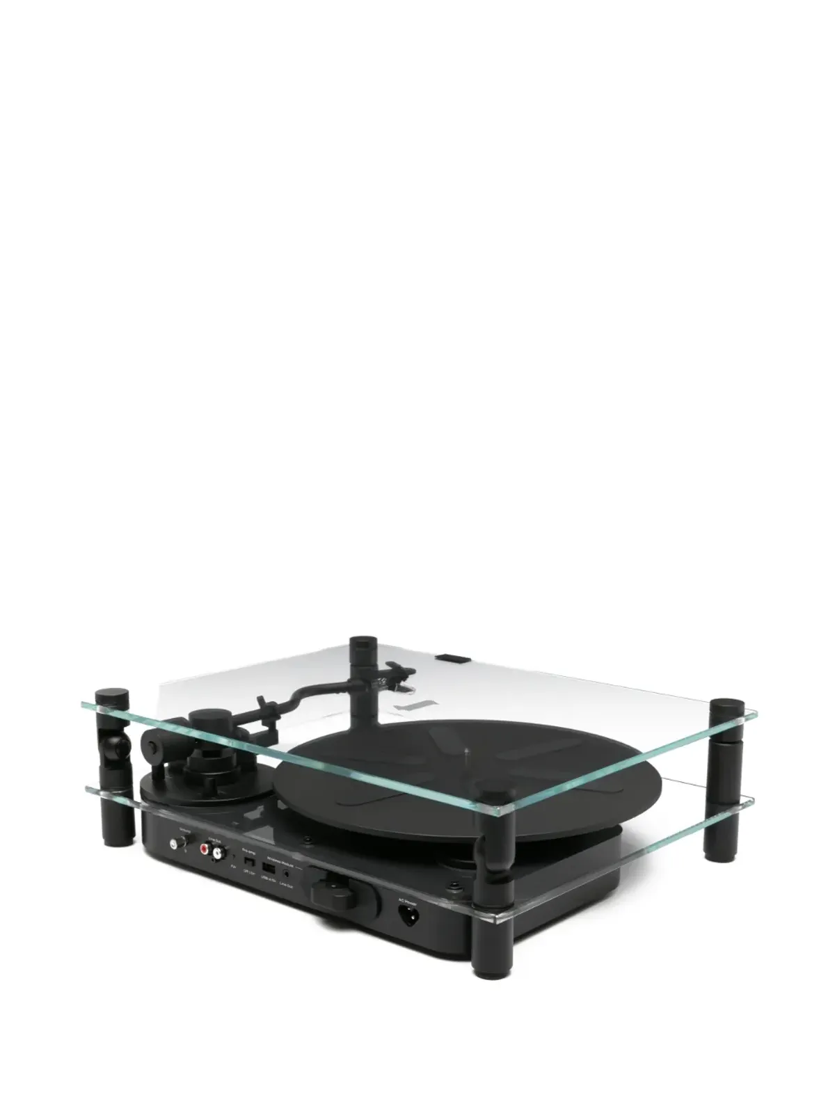 Transparent ターンテーブルレコードプレーヤー - 画像3
