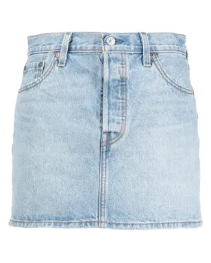 Levi's ミッドライズデニムスカート - サムネイル1