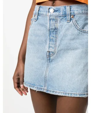 Levi's ミッドライズデニムスカート - サムネイル5