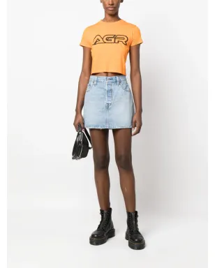 Levi's ミッドライズデニムスカート - サムネイル2